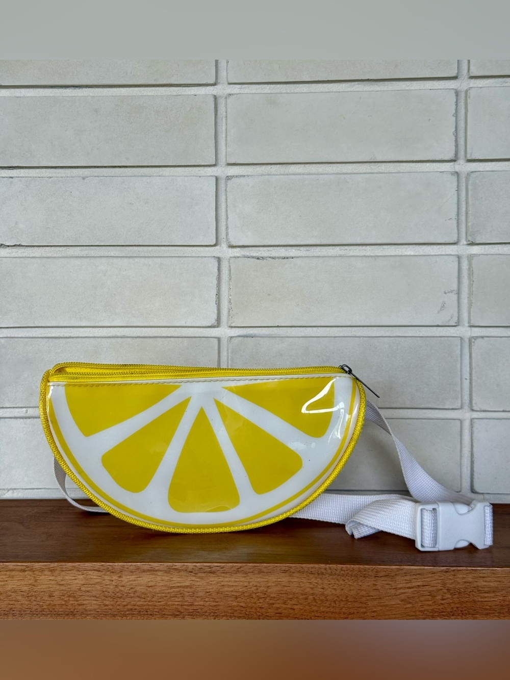 Lemon Slice Crossbody Bag * Fanny Pack * Novelty Fruit Purse